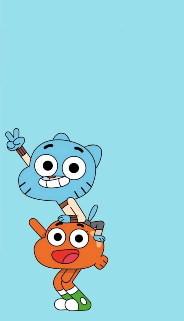 734x1280 Gumball wallpaper