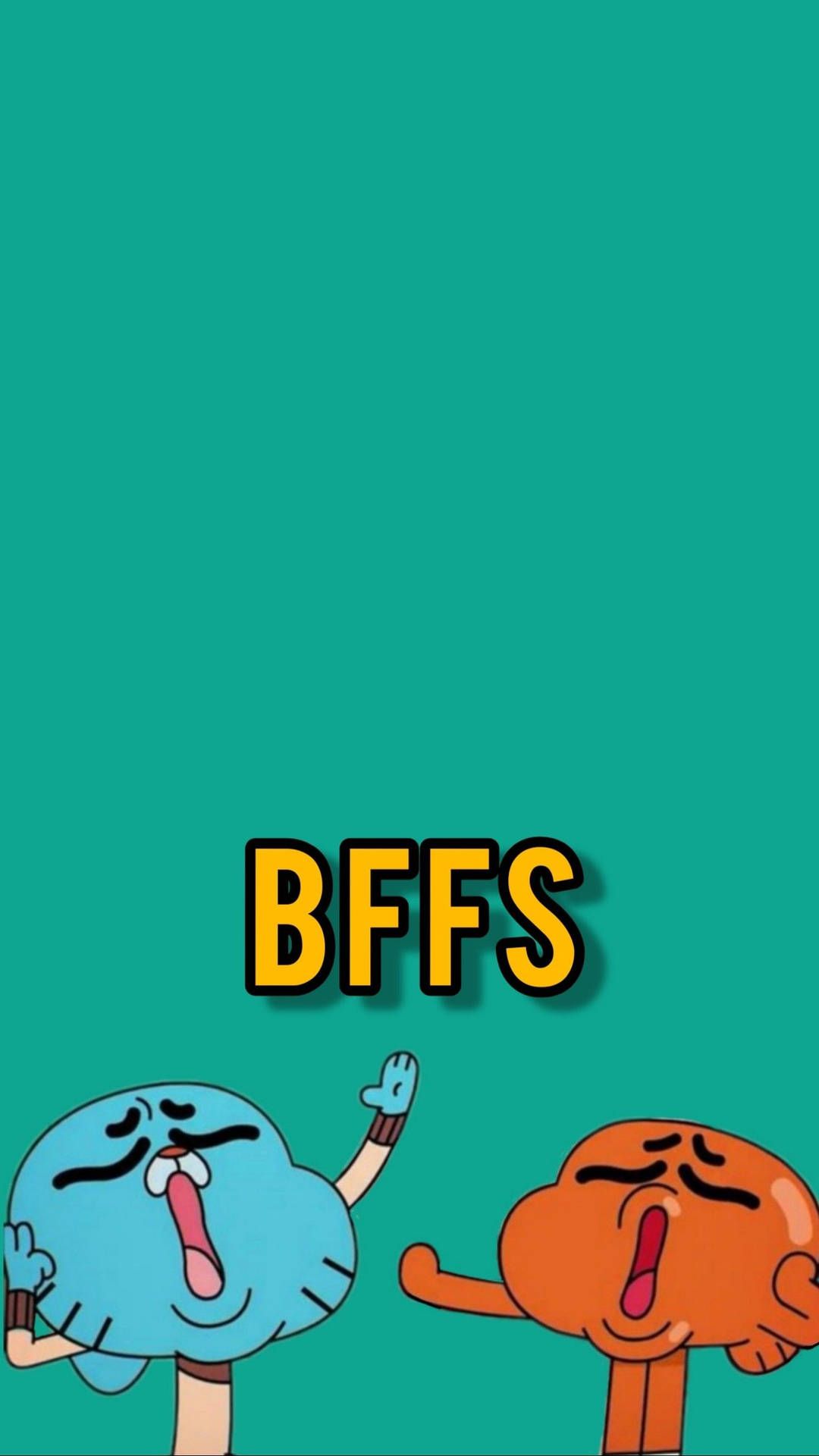 1080x1920 Gumball Darwin Bffs Aesthetic Wallpaper