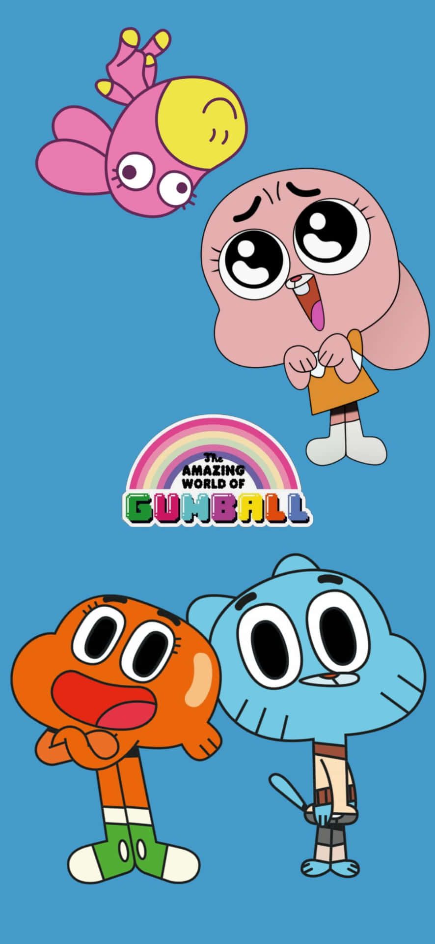 886x1920 Download The Gumball Cartoon Characters