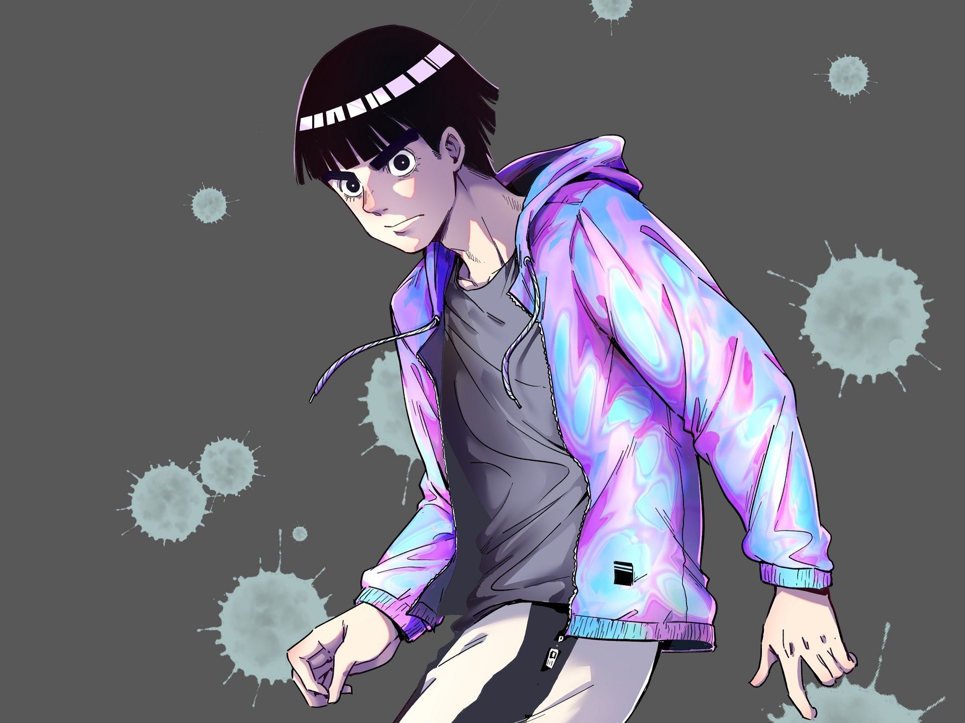1920x1439 Wallpaper Naruto, Naruto, Rock Lee