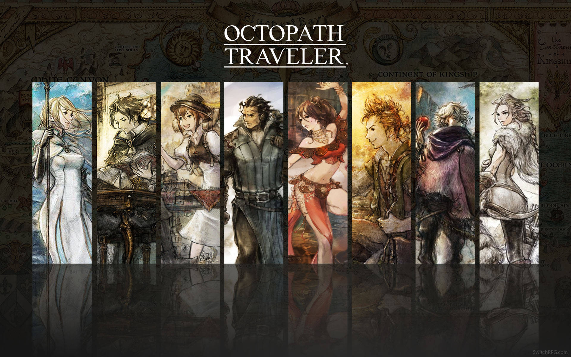 1920x1200 Octopath Traveler Wallpaper