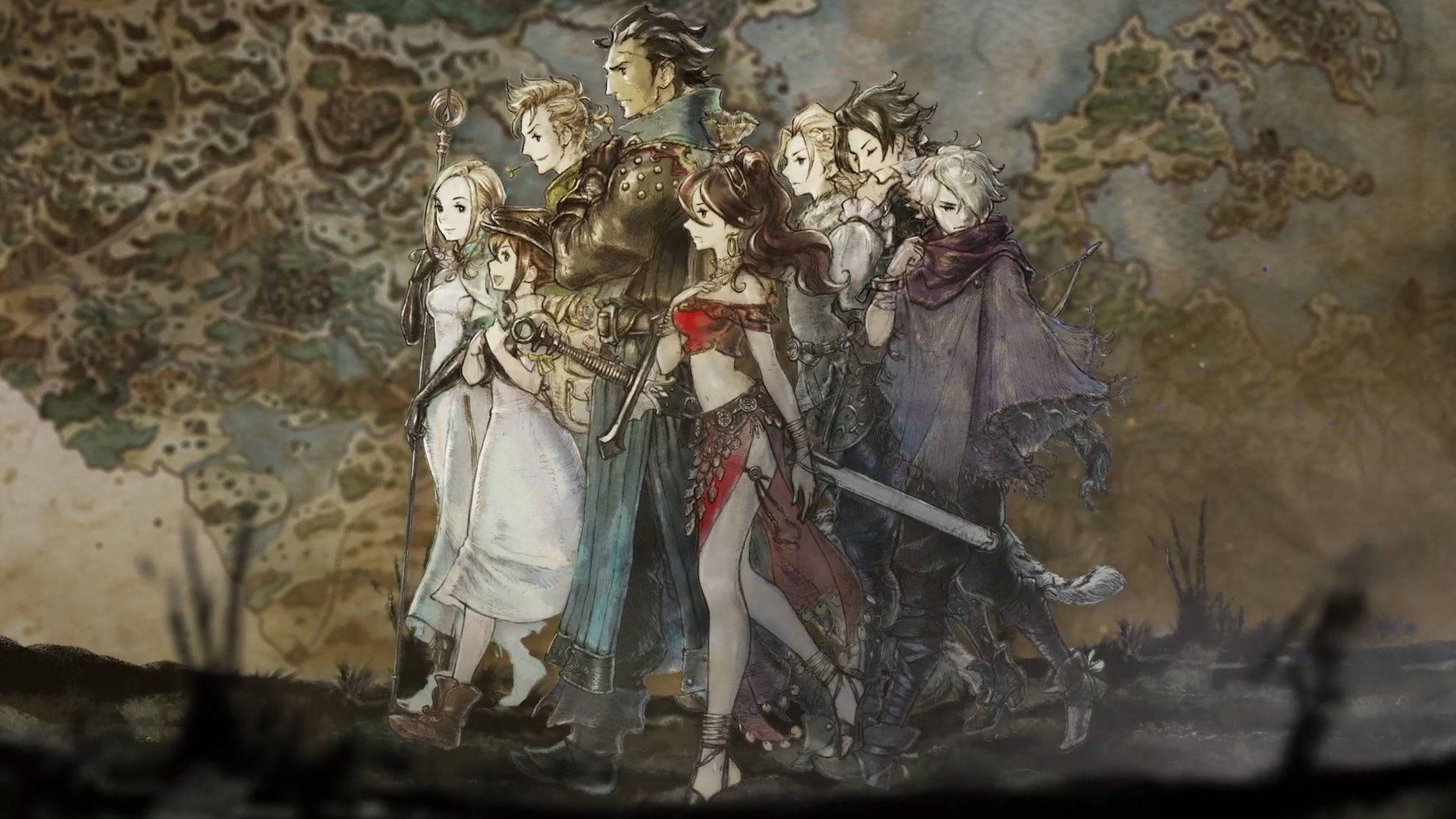 1920x1080 Octopath Wallpaper