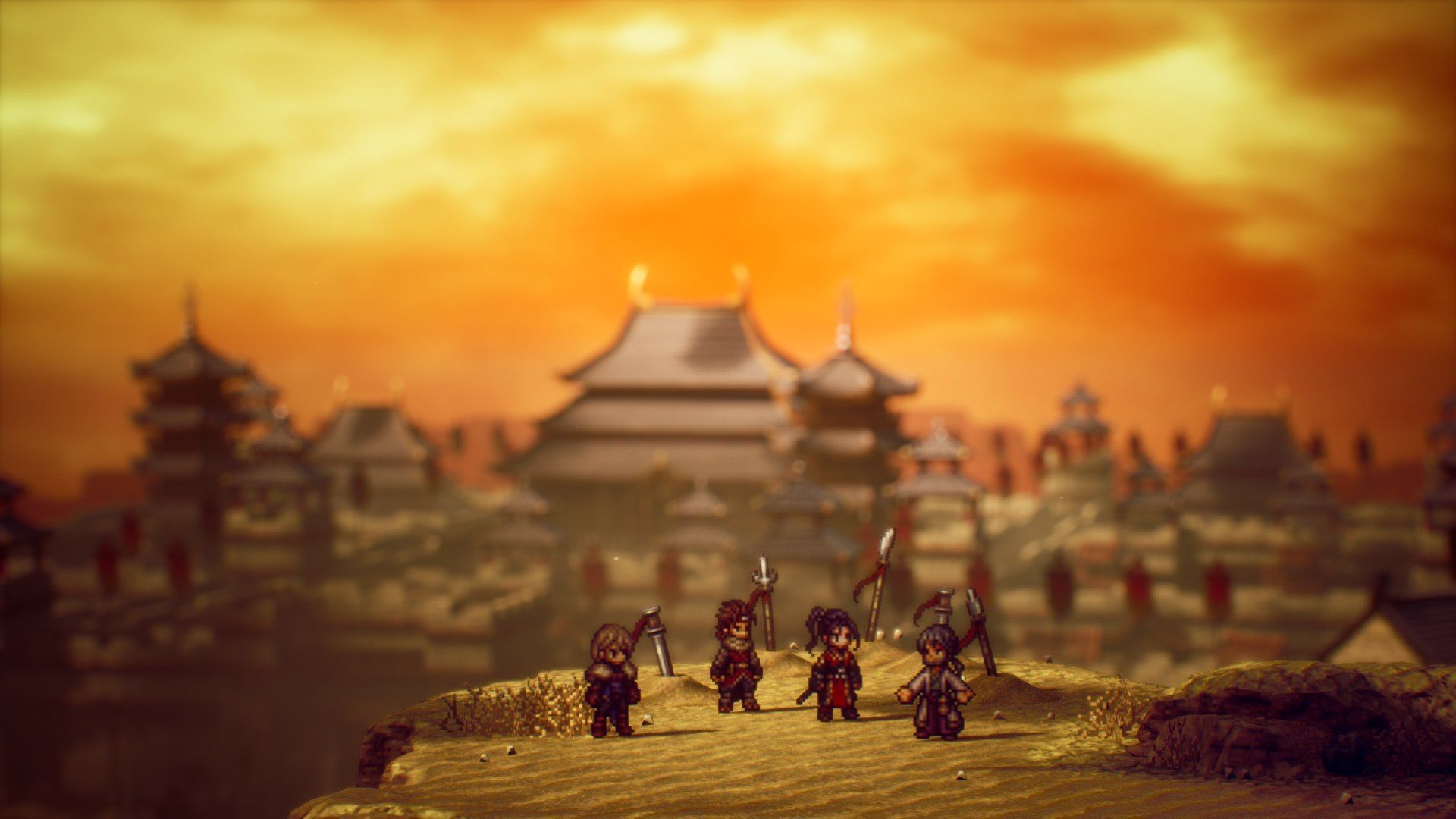 1920x1080 Video Game Octopath Traveler II