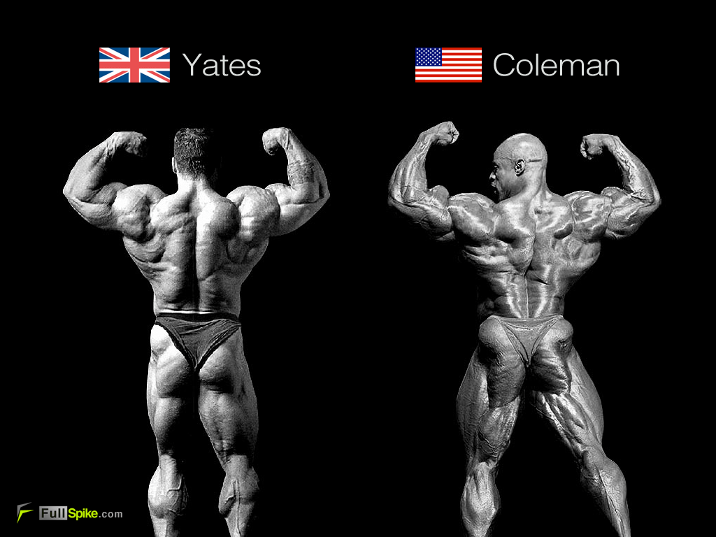1024x768 Arnold Schwarzenegger Vs Ronnie Coleman Measurements