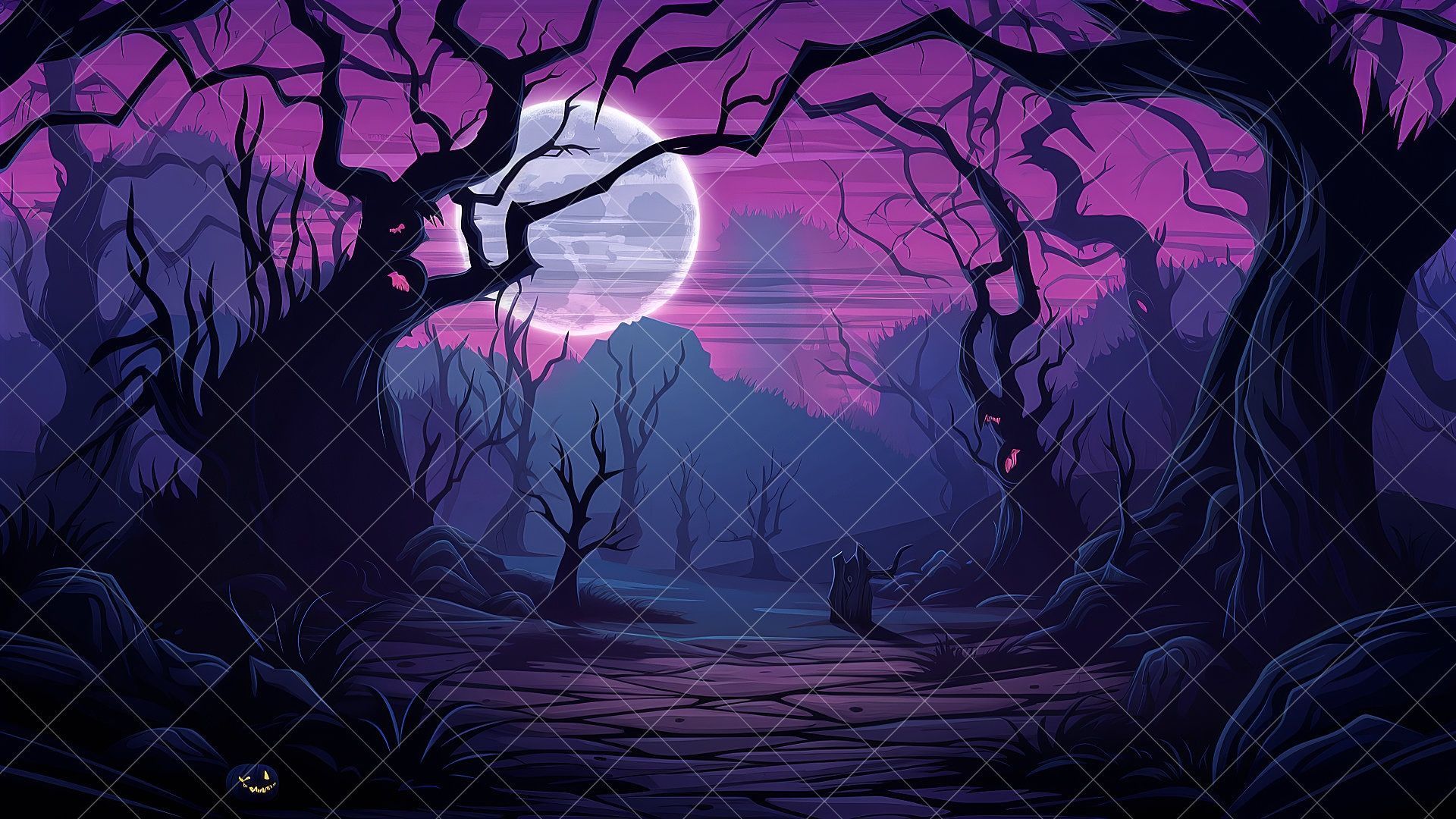 1920x1080 BACKGROUND Halloween 1 in 2D