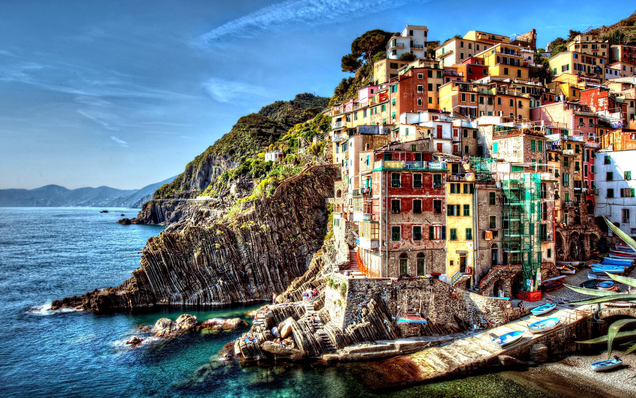 2560x1600 Cinque Terre HD desktop wallpaper : Widescreen : High