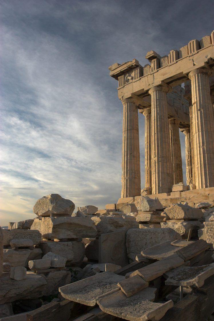 748x1122 Greek, Architecture, Building, Greece, Ancient Wallpaper HD