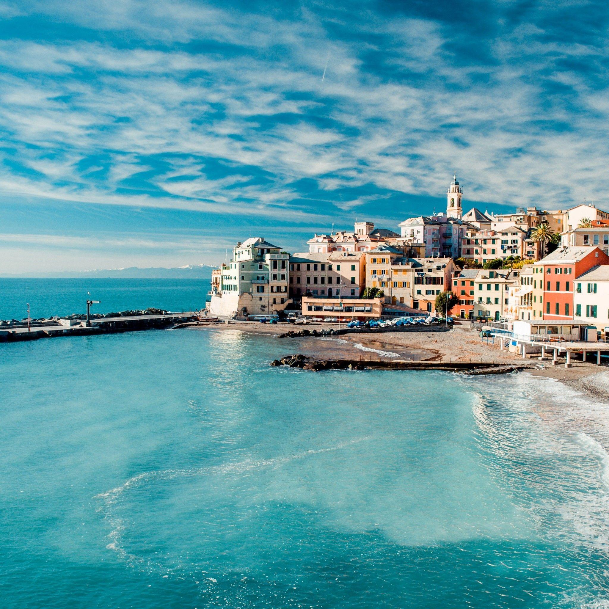 2048x2048 The Cinque Terre View iPad Air Wallpaper Free Download