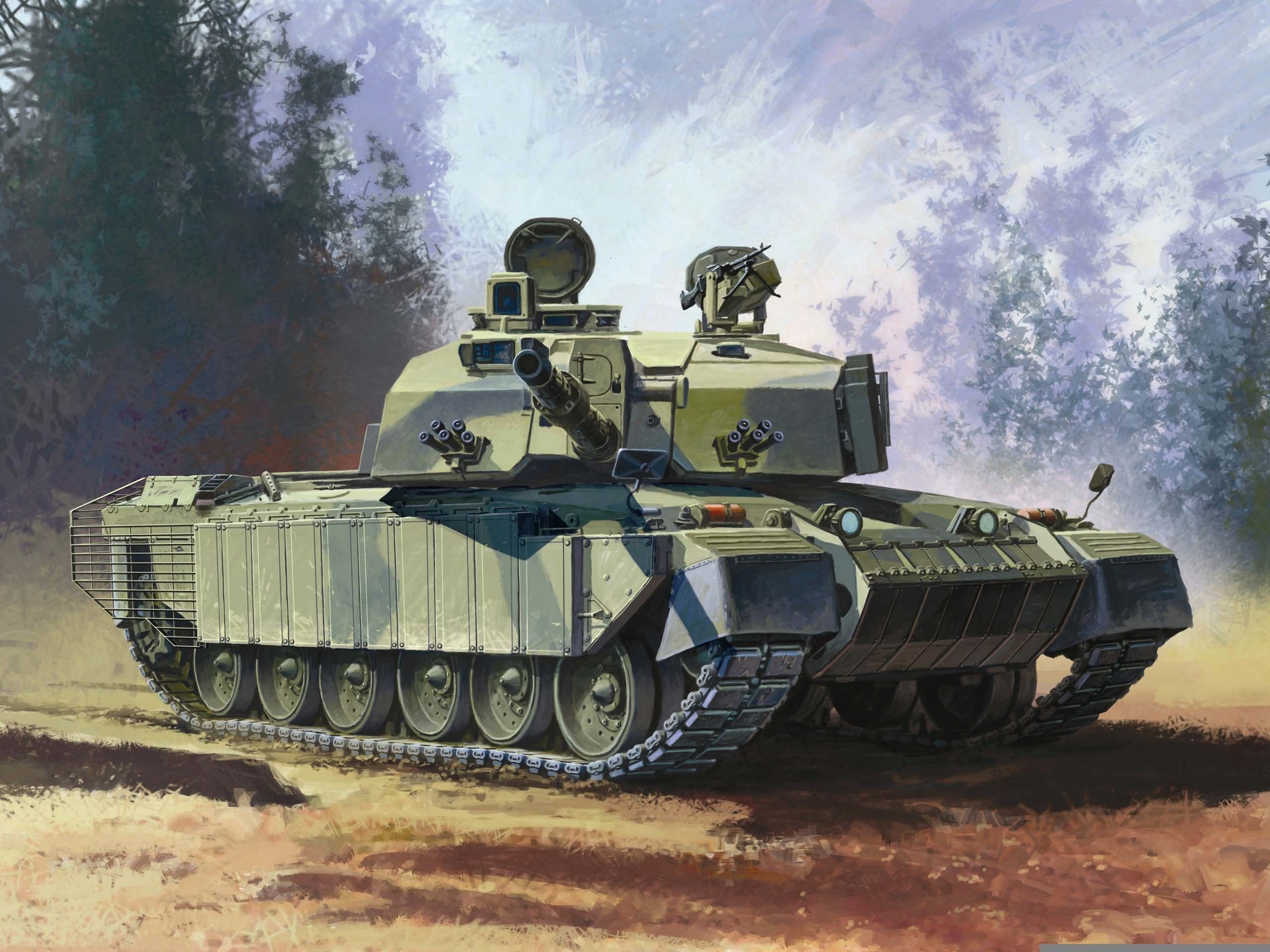2560x1920 Tank Military Challenger 2 HD Wallpaper