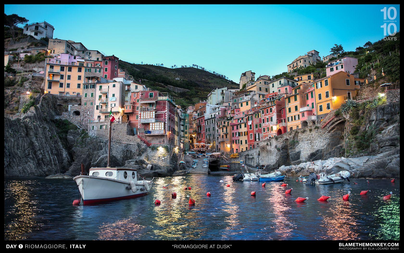 1680x1050 Riomaggiore Cinque Terre Italy