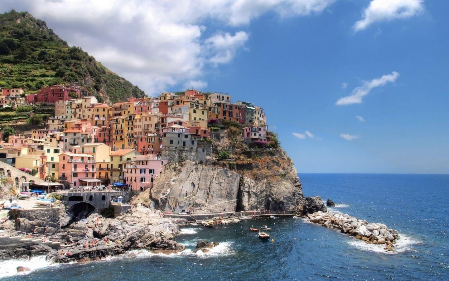 1440x900 Cinque Terre Manarola HD Wallpaper