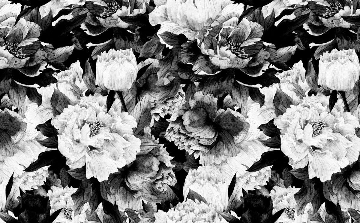 1200x742 Bold Floral Pattern Wallpaper for Walls