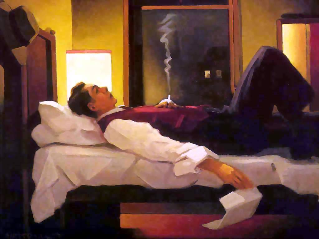 1024x768 Jack Vettriano, 1951. Romantic