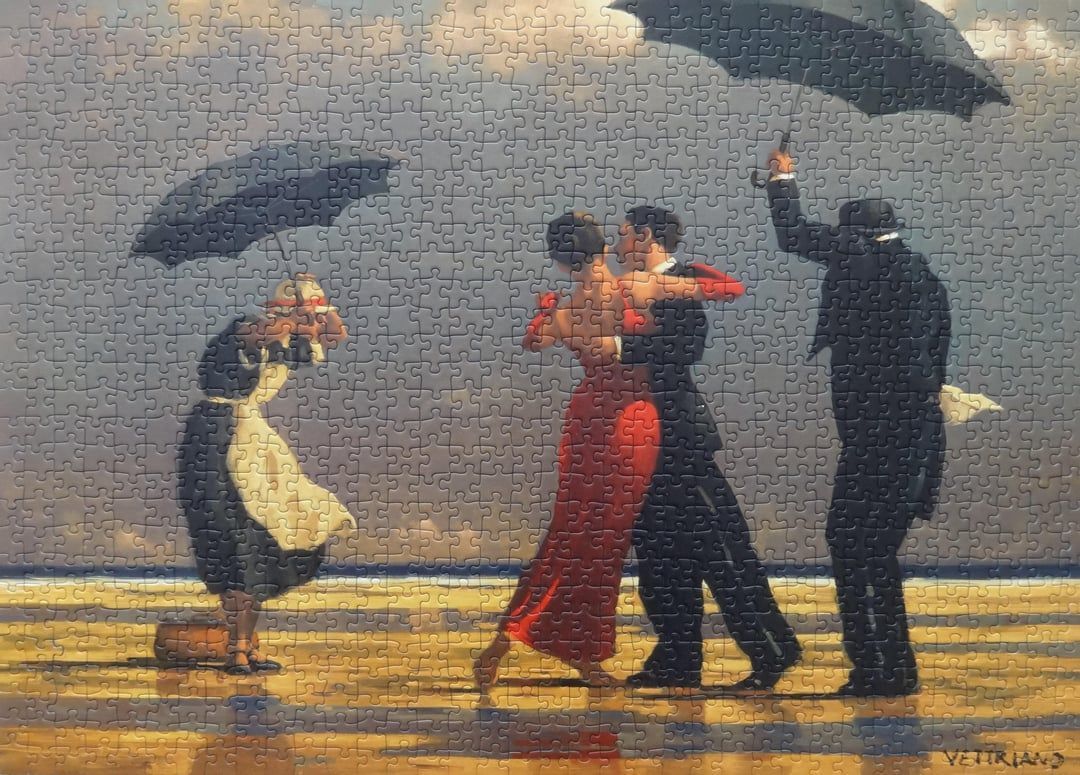 1080x775 Jack Vettriano; Ravensburger- 1000 pcs