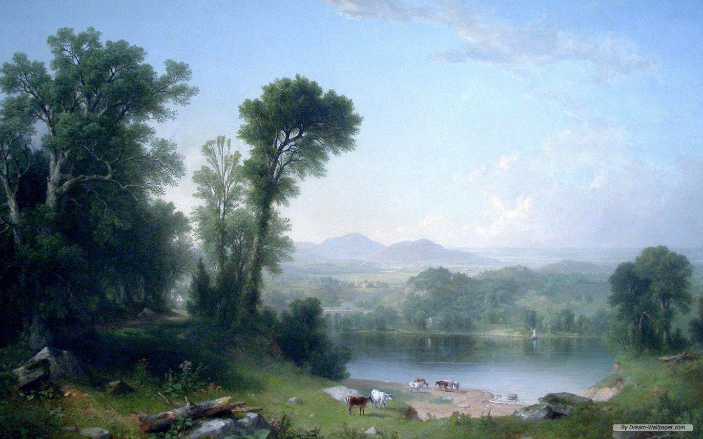 Landscape Painting Wallpapers - Top Free Landscape Painting Backgrounds