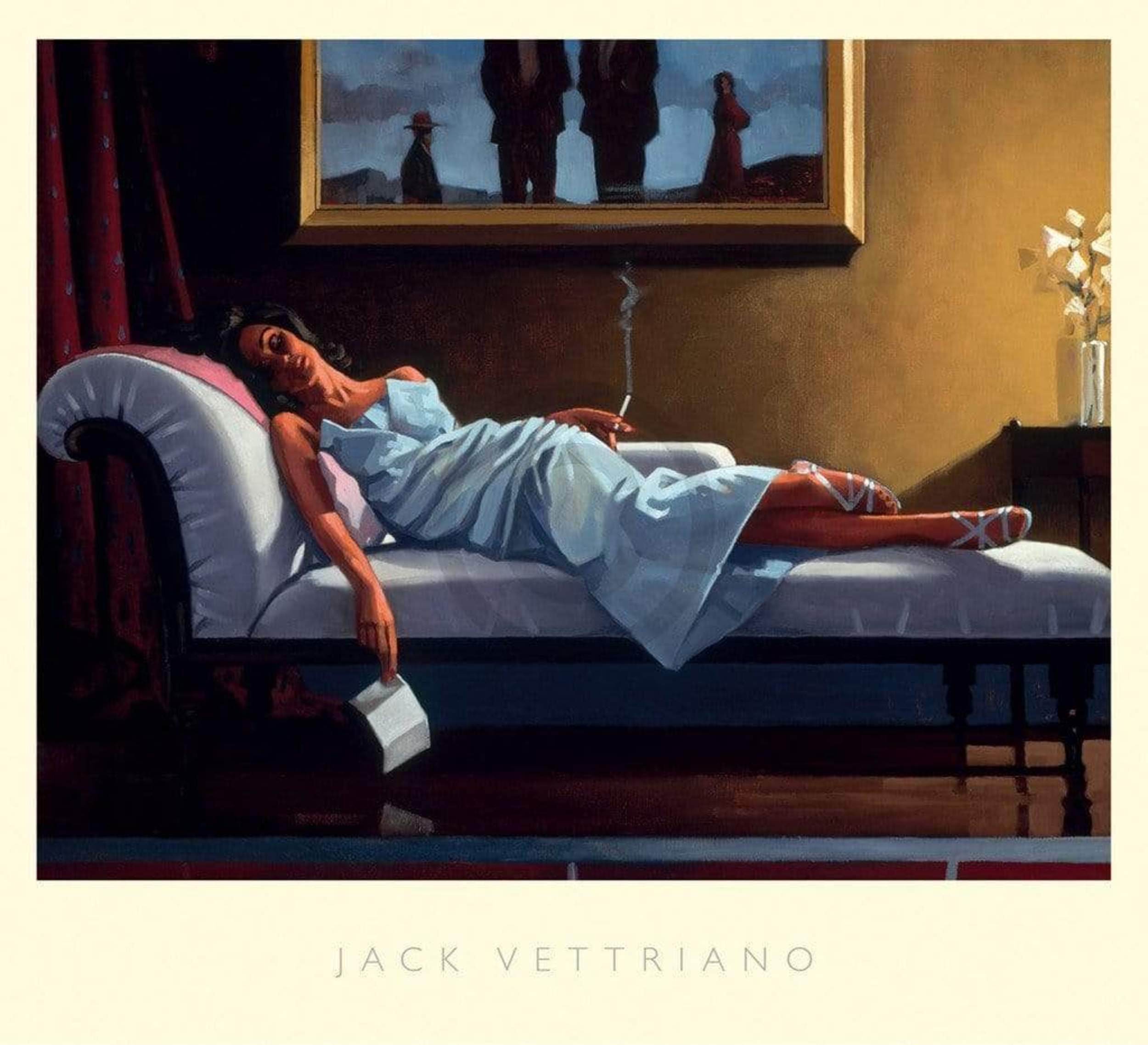 2500x2275 Jack Vettriano The Letter 76x68cm