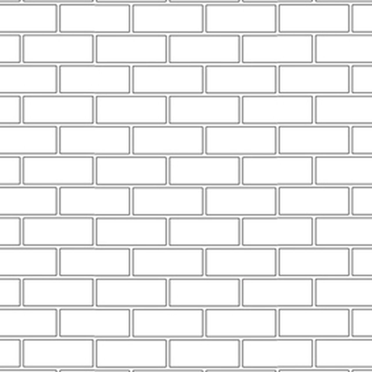 1280x1280 Brick Outline Wallpaper