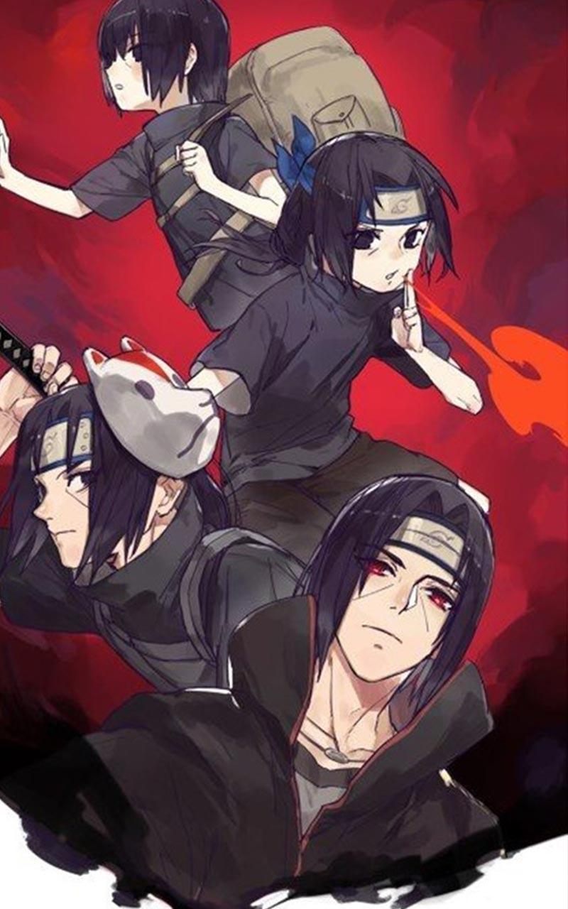 800x1280 Sasuke Uchiha Wallpaper Art APK