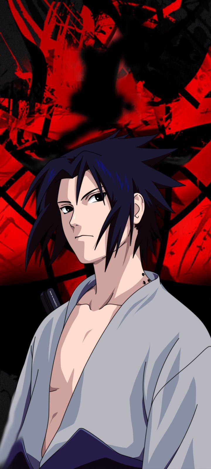 720x1600 Sasuke Uchiha Anime Naruto Phone