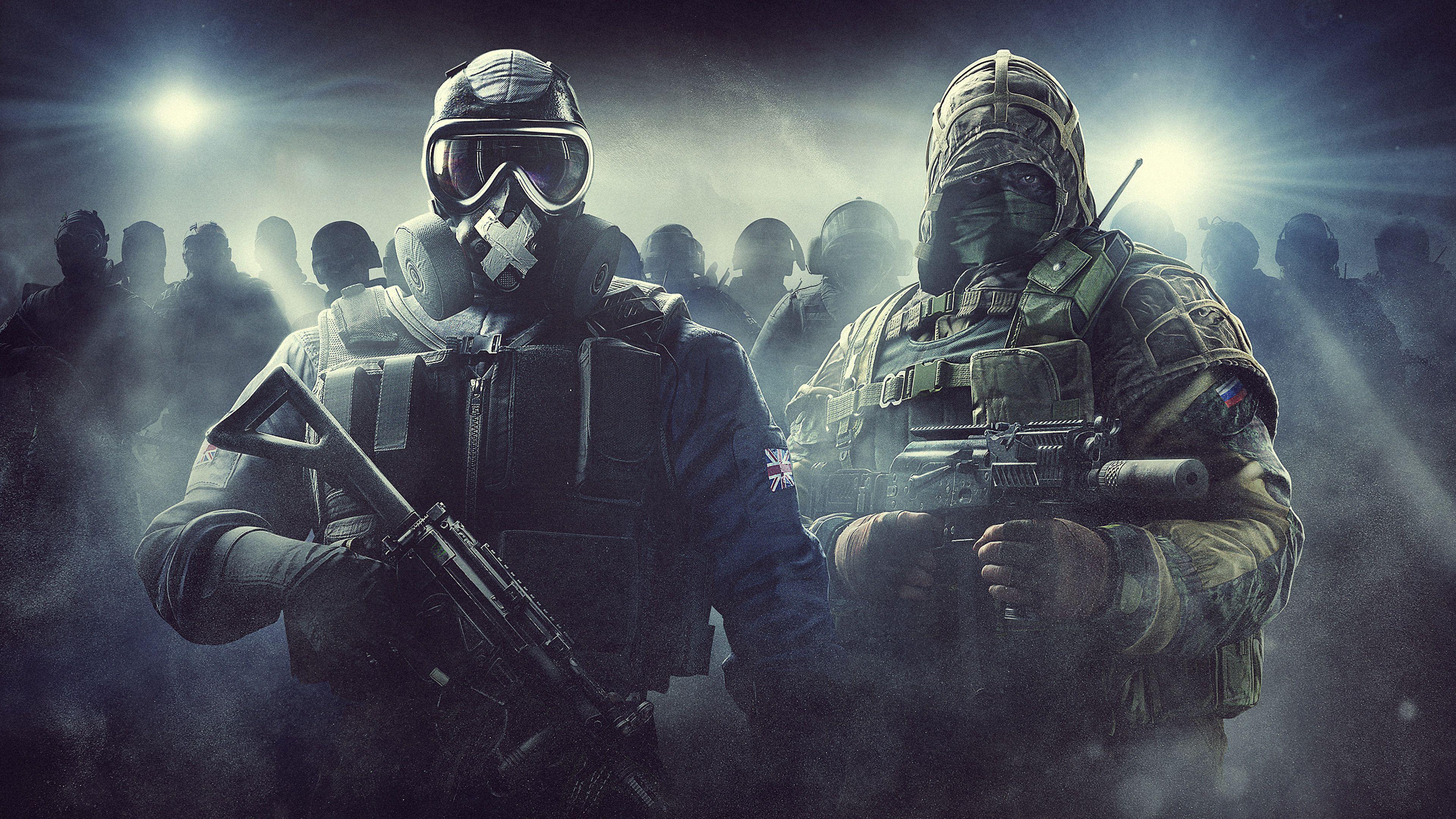 3840x2160 Wallpaper Mute, Kapkan, Rainbow Six Siege, Tom Clancy's, 4K, Games