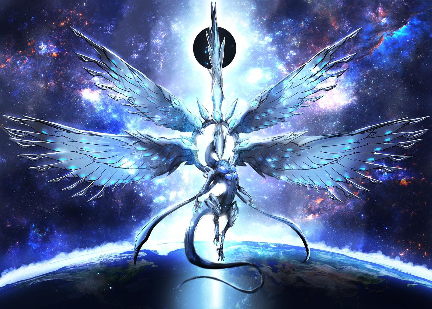 1400x1000 Blue Eyes White Dragon Wallpaper