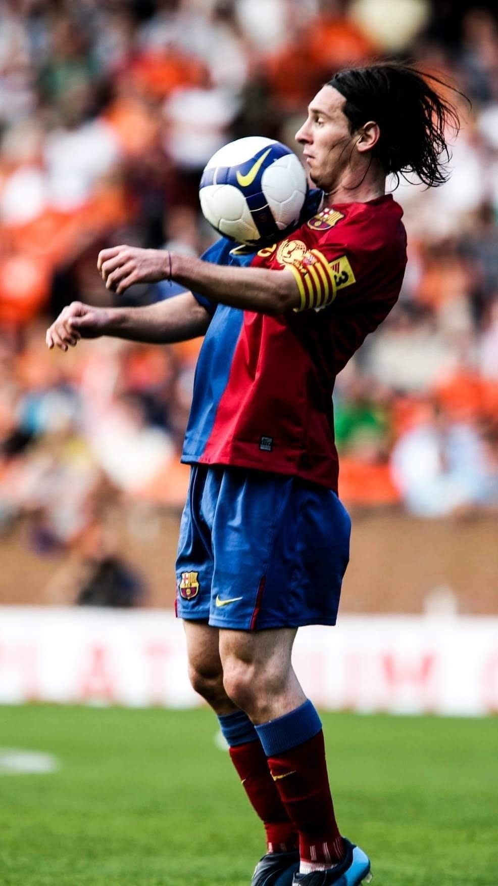 986x1752 Messi Vintage Wallpaper