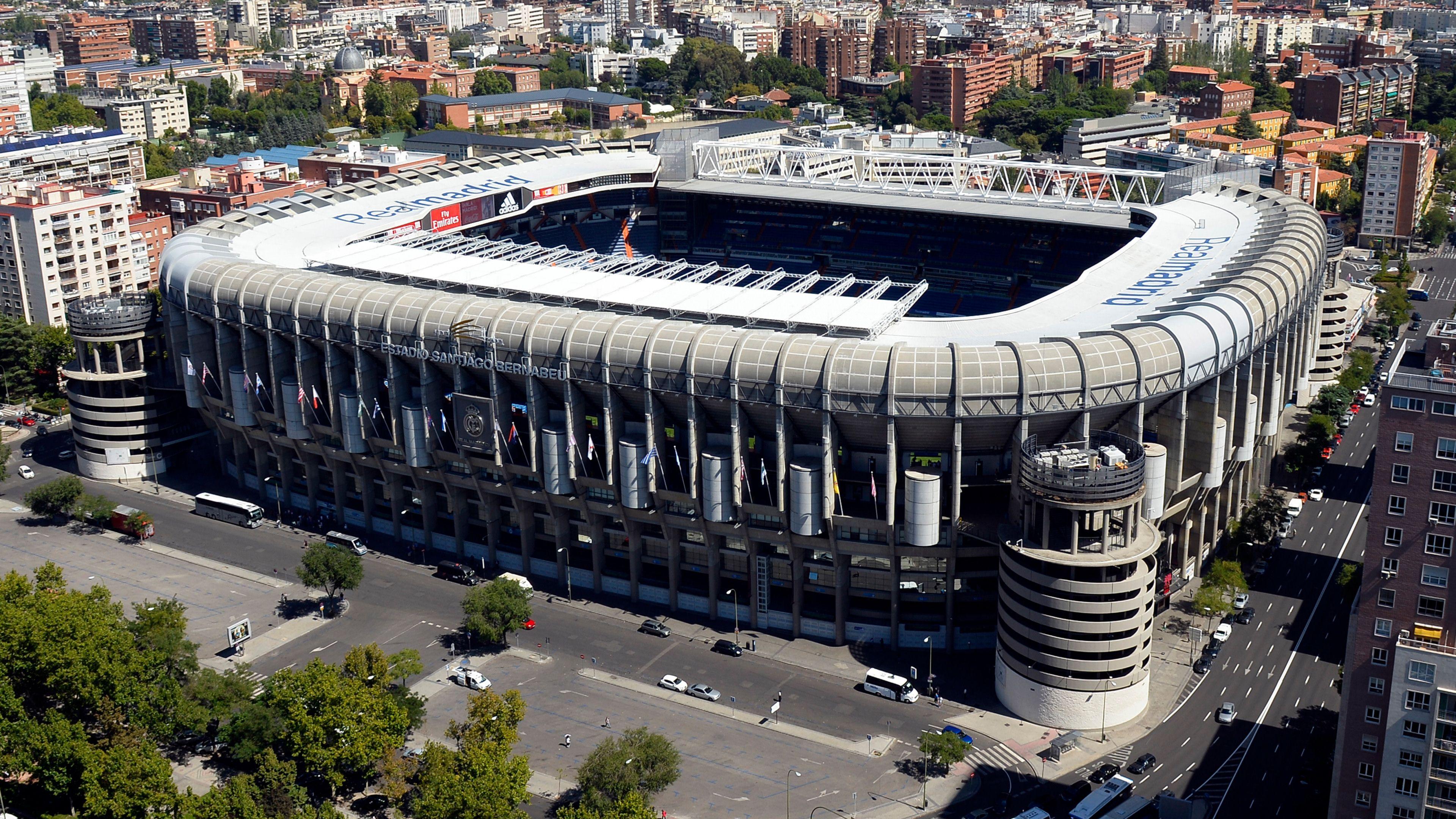 3840x2160 Santiago Bernabeu exterior wallpaper