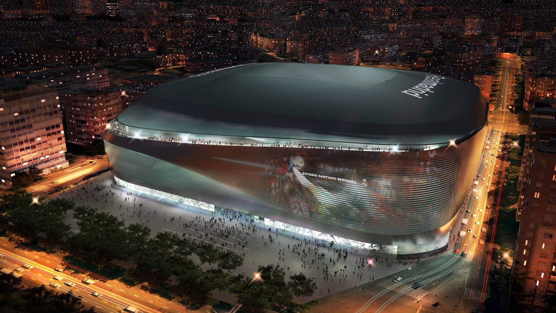 1920x1080 Santiago Bernabéu Stadium
