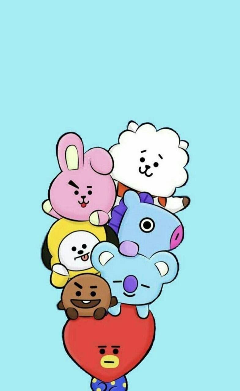 Bt21 Characters Wallpapers - Top Free Bt21 Characters Backgrounds -  Wallpaperaccess