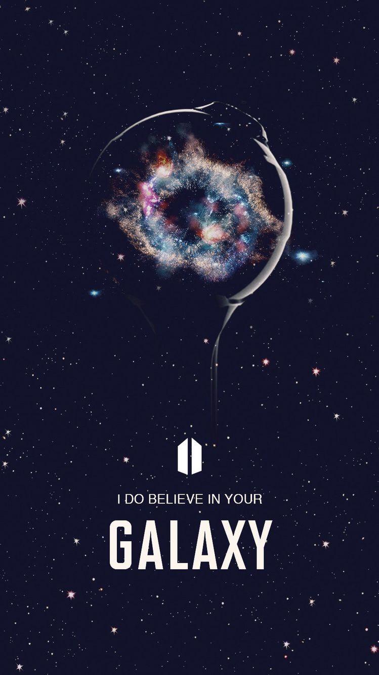 749x1333 Bts wallpaper army bomb galaxy