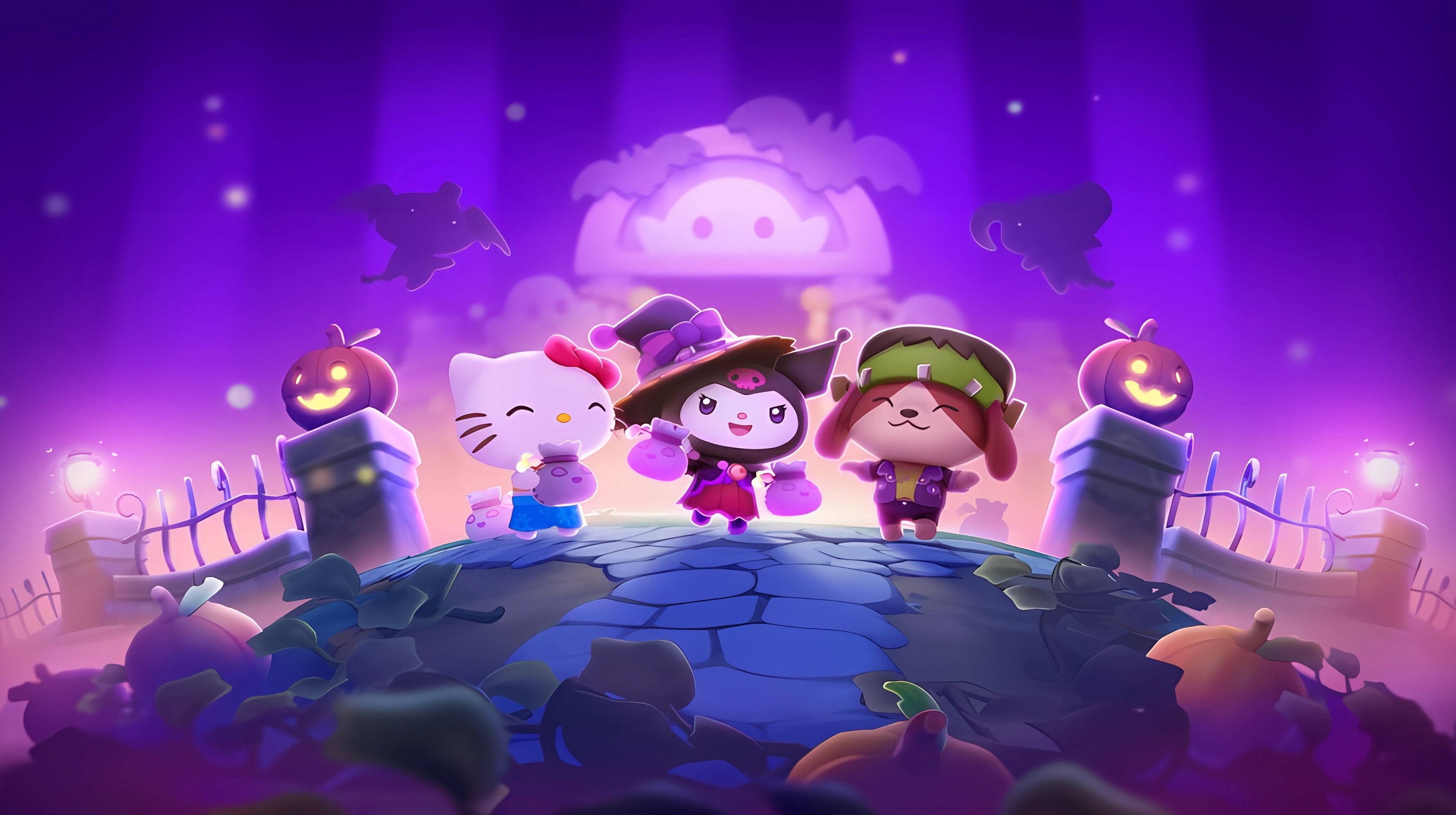 3500x1960 Hello Kitty Halloween Wallpaper 21