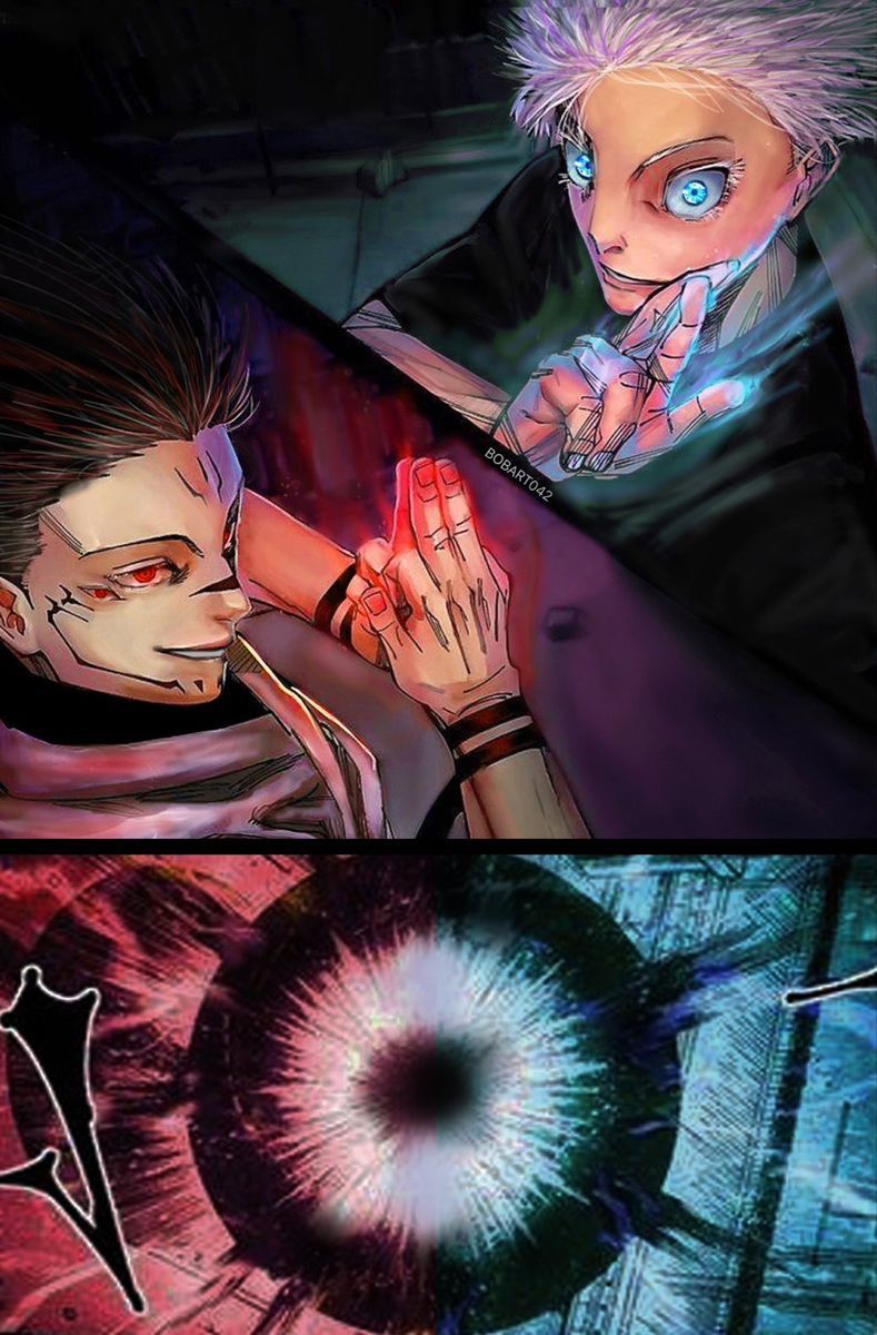 789x1200 gojo vs sukuna