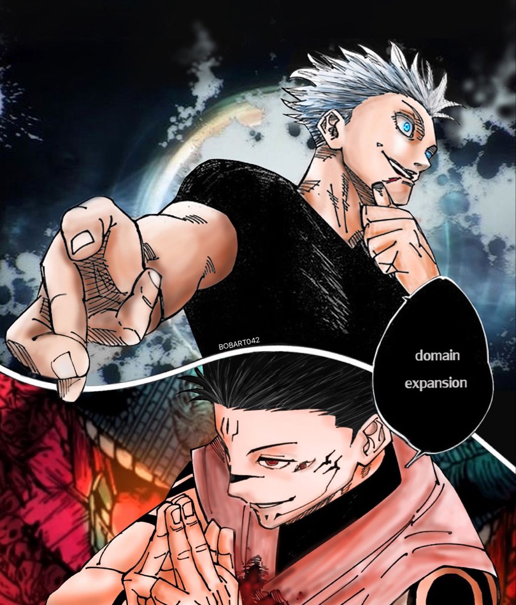 1023x1200 Sukuna Vs Gojo iPhone Wallpaper