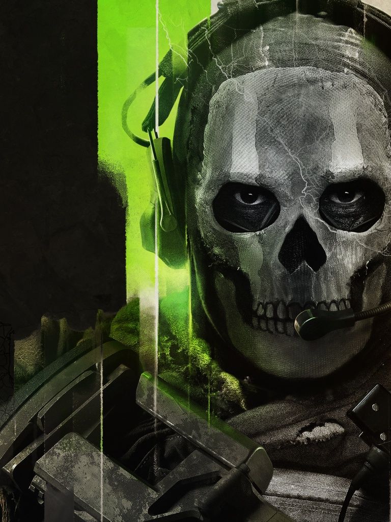 768x1024 Wallpaper 4K, Ghost, 2022 Games