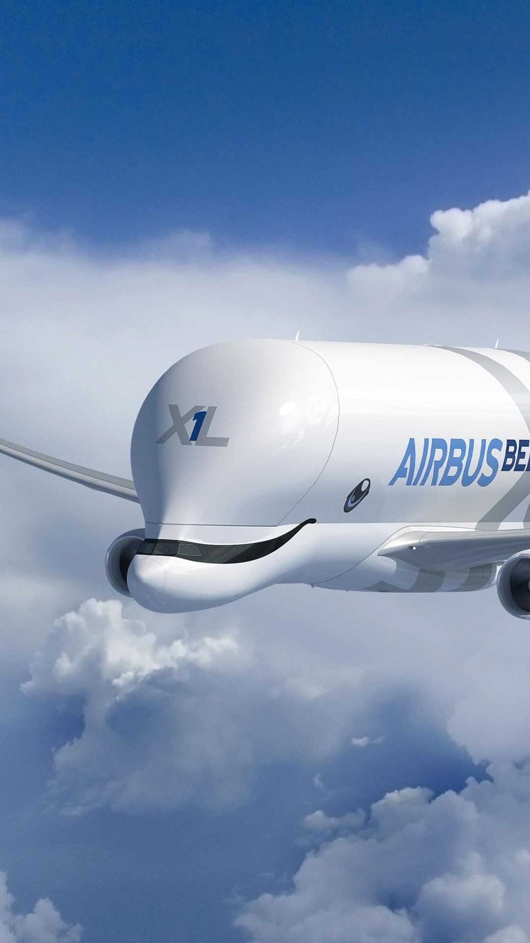 1080x1920 Airbus Beluga Wallpaper