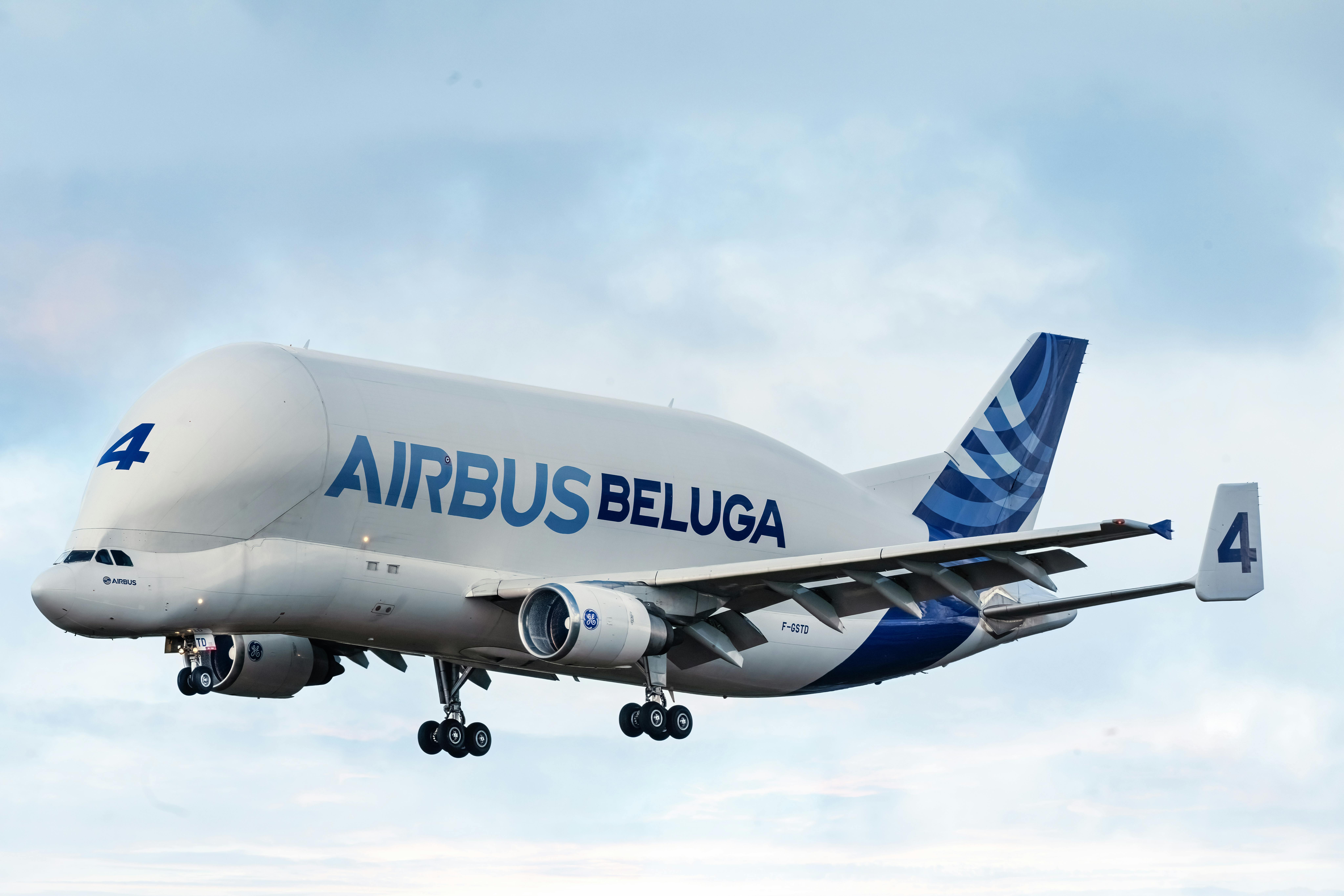 8192x5461 Airbus A300 600ST Beluga · Free