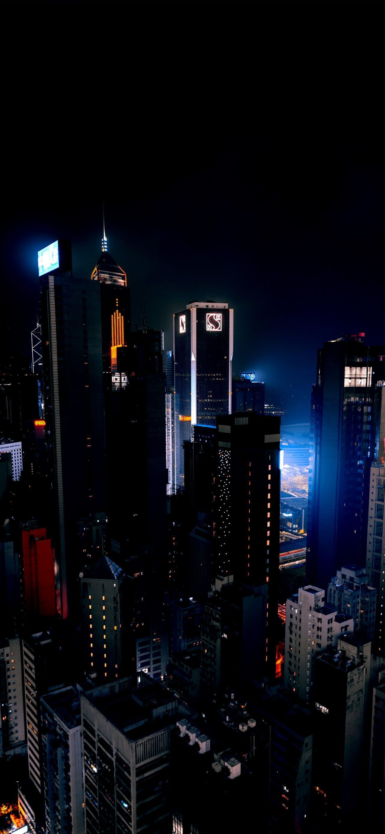 1280x2770 New York 4K. City Lights