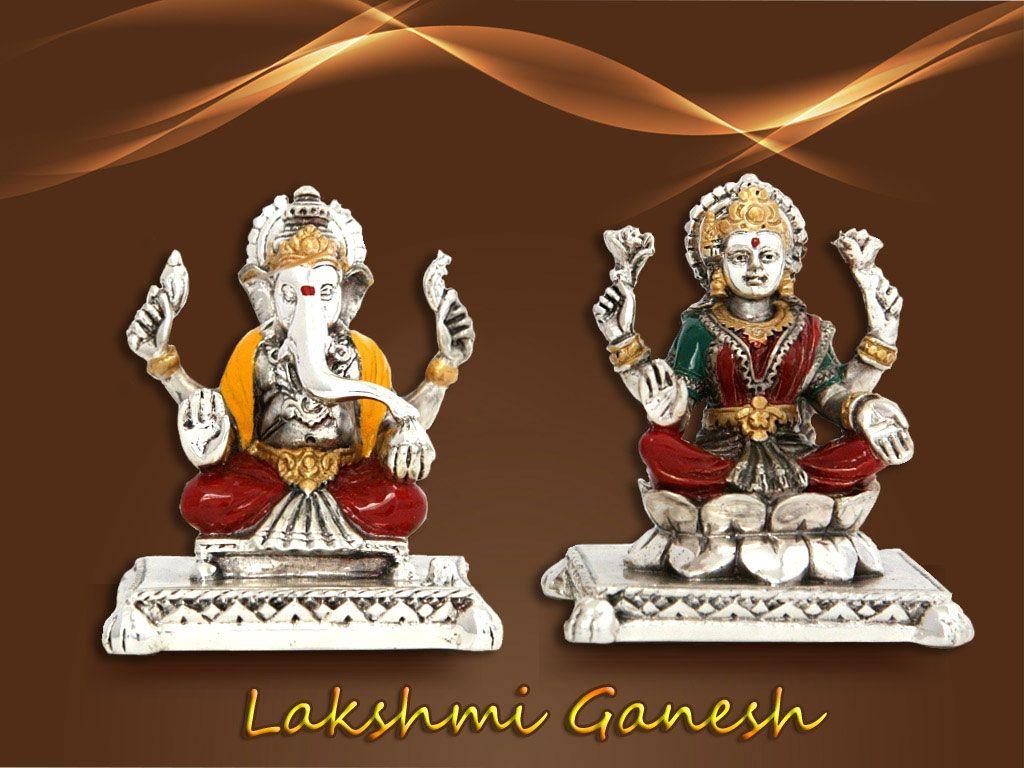 1024x768 Ganesh Lakshmi Wallpaper Ganesh 3D Free Wallpaper