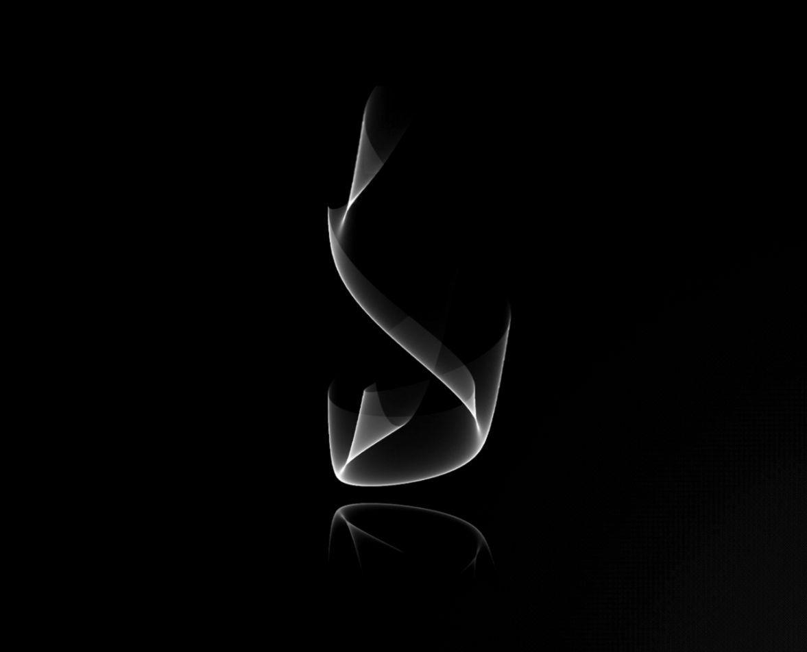 1177x952 Black 3D Abstract HD Wallpaper