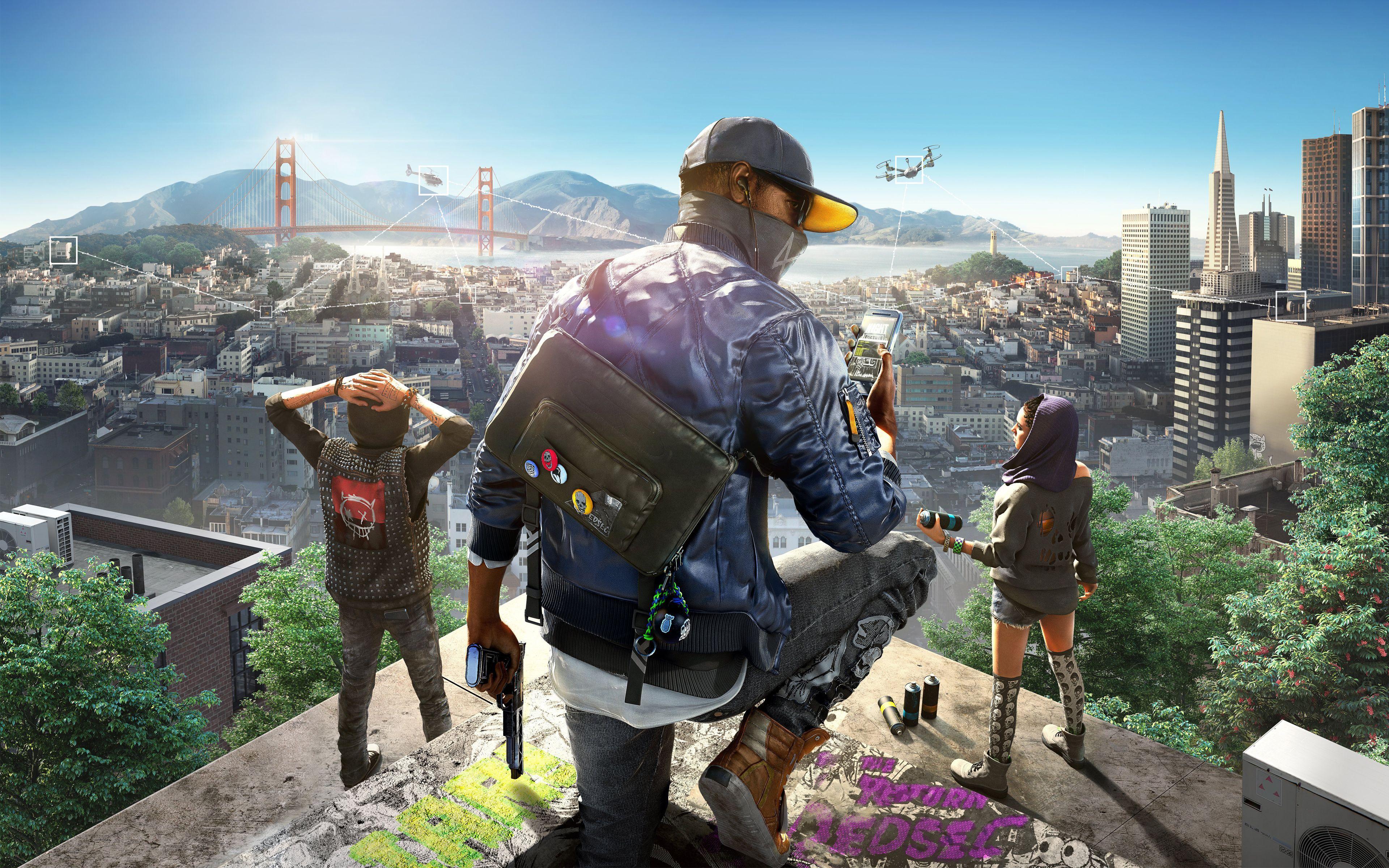 Watch Dogs 2 Wallpapers Top Free Watch Dogs 2 Backgrounds Wallpaperaccess