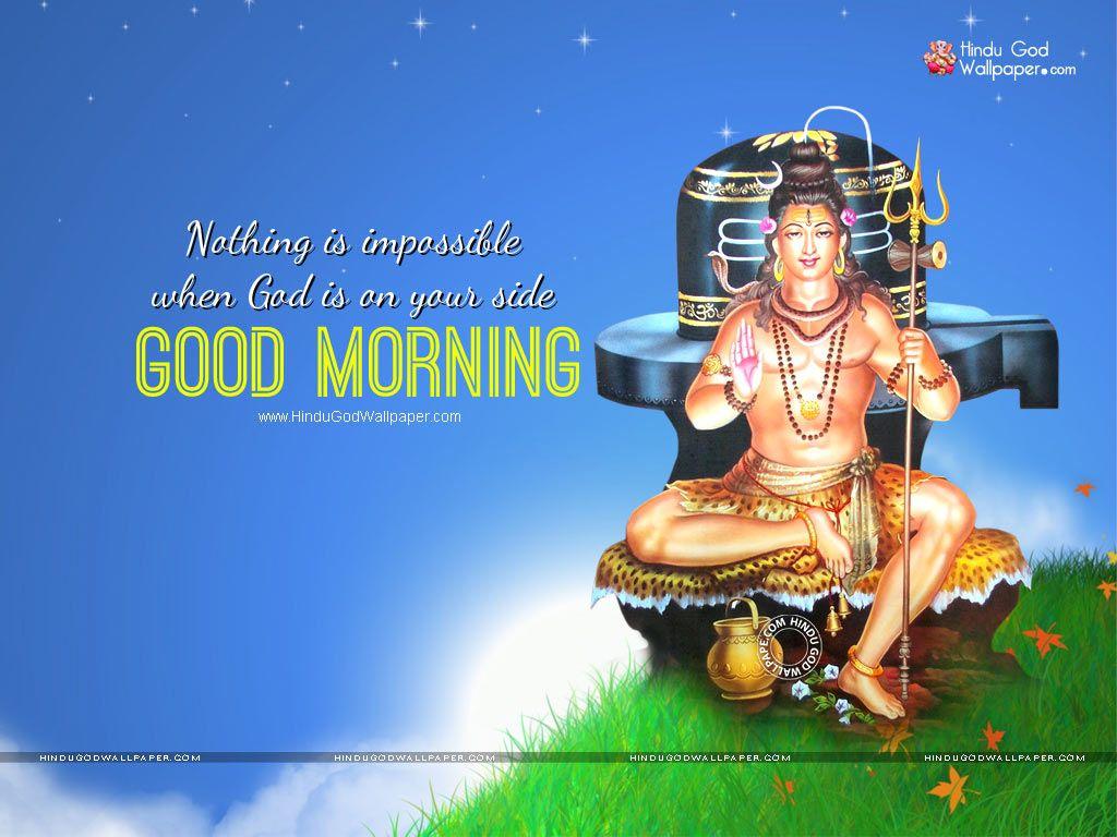 1024x768 Hindu God Good Morning Wallpaper Shiva Wallpaper HD