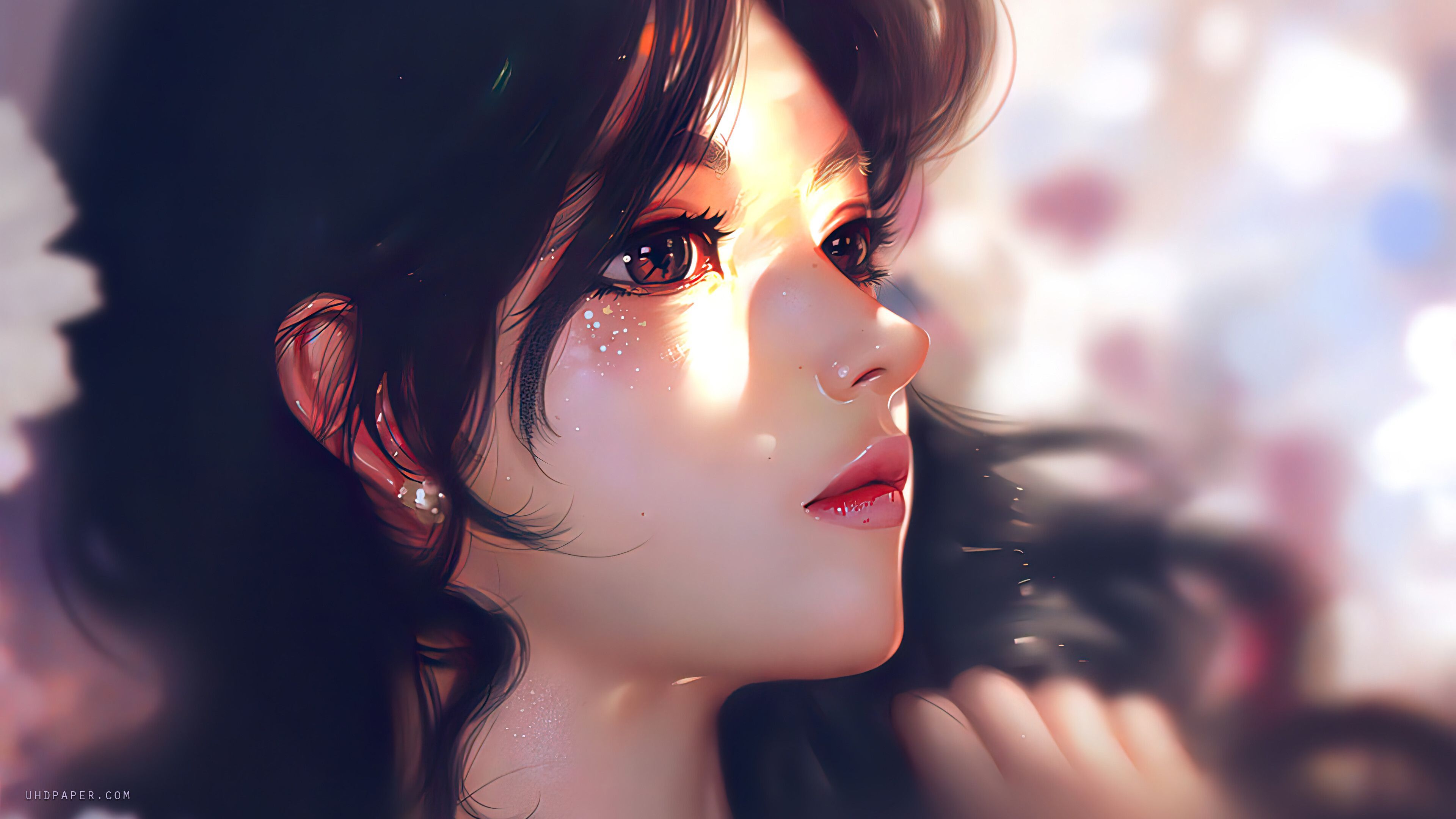 3840x2160 Beautiful Anime Girl Wallpaper 4K HD PC