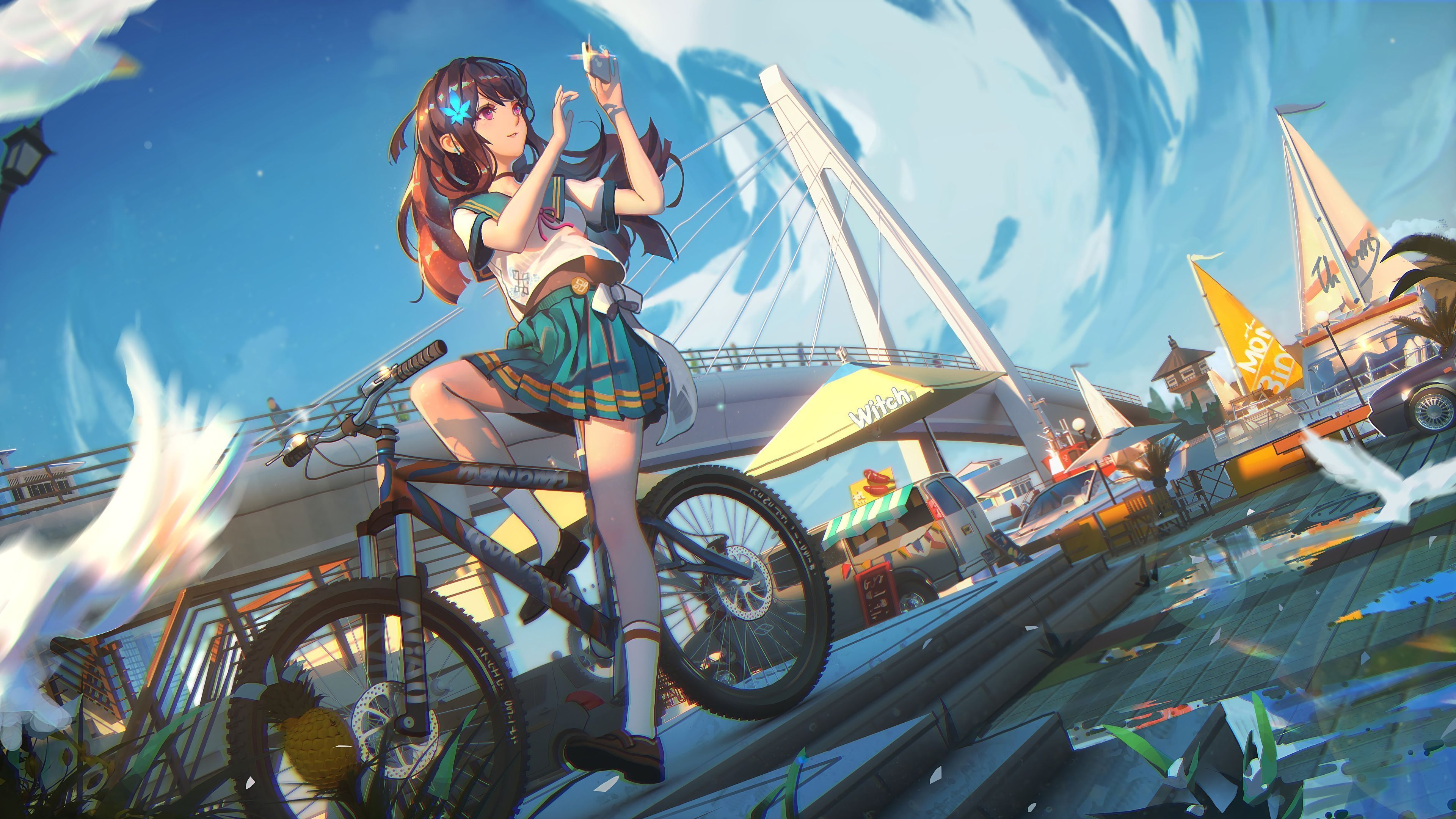 3840x2160 Anime Girl Wallpaper 51 image