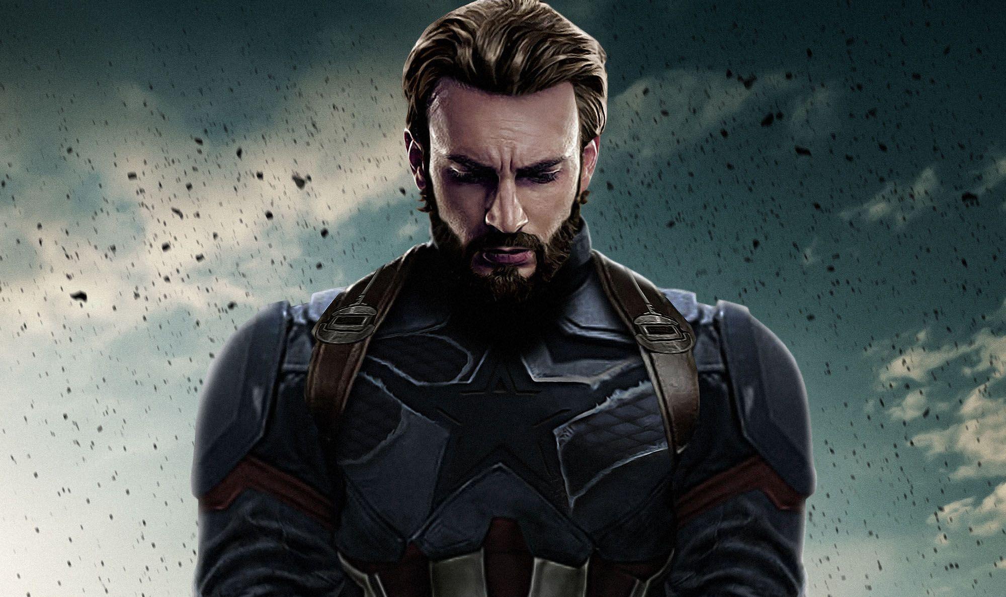 2000x1188 Hình nền Captain America 4K