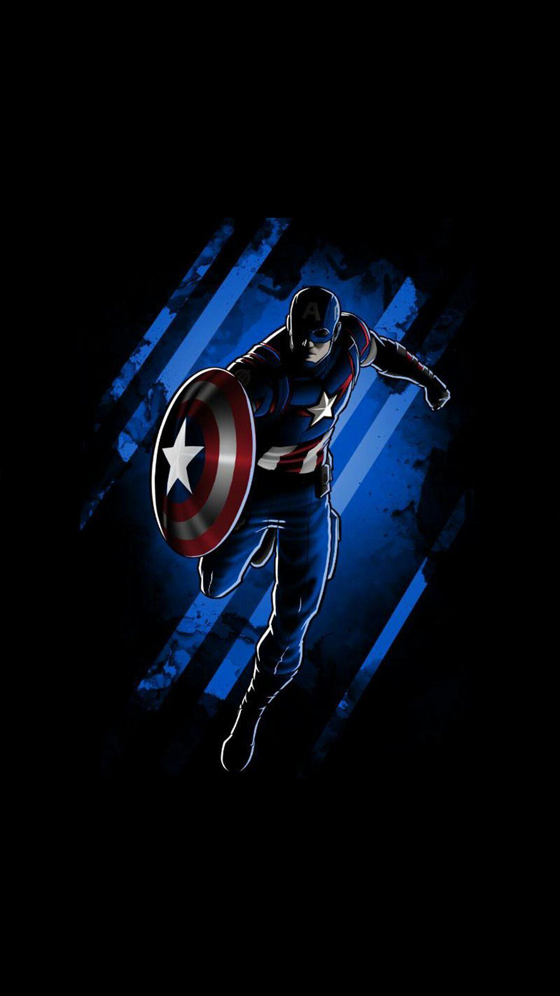 Captain America Dark Wallpapers - Top Free Captain America Dark Backgrounds  - WallpaperAccess