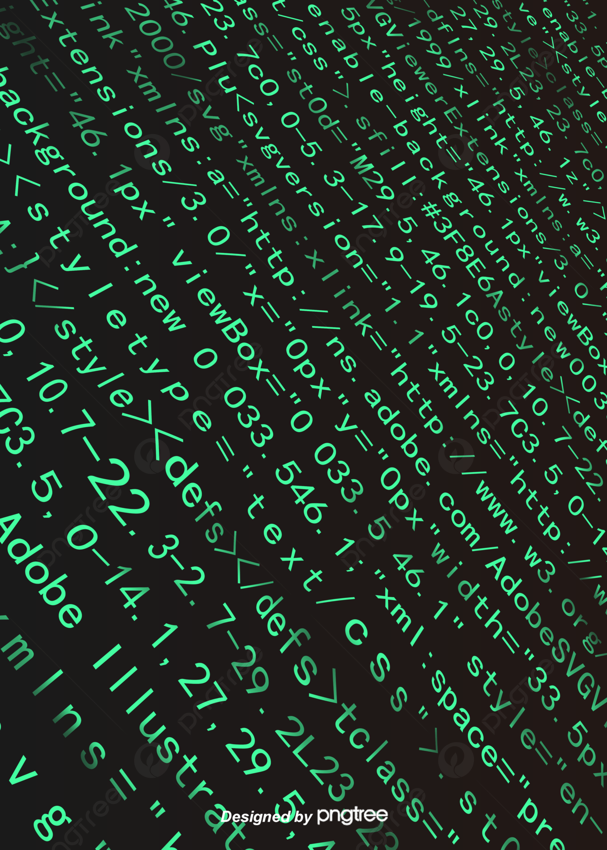 1200x1680 Programming Code Blue Green Character Dark Background Wallpaper Image For Free Download
