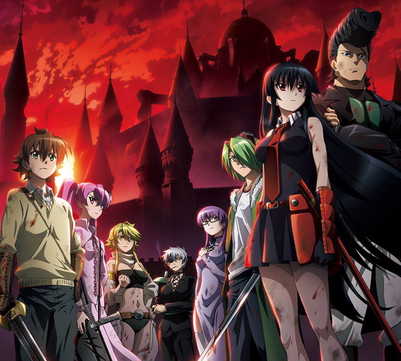 1366x1230 Akame Ga Kill! Night Raid HD Wallpaper
