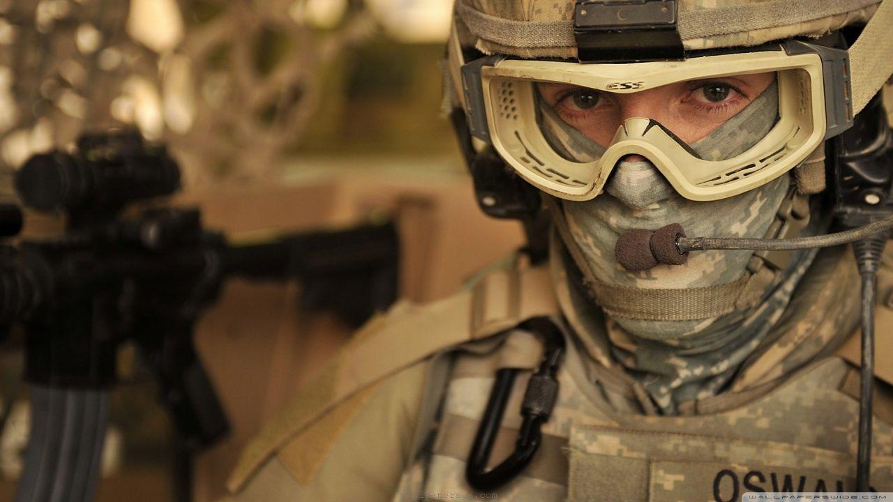 1280x720 Army Soldier ❤ 4K HD Desktop Wallpaper for 4K Ultra HD TV • Wide