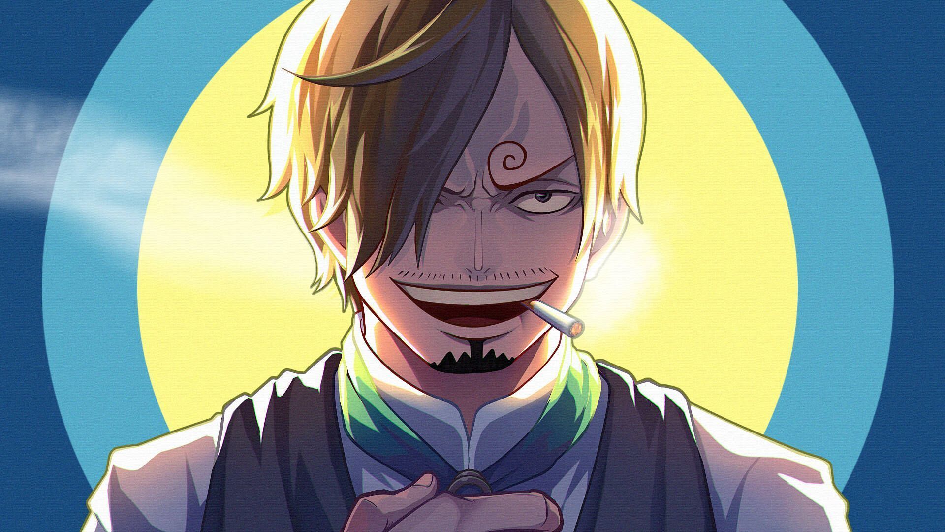 1920x1080 Sanji PFP Wallpaper