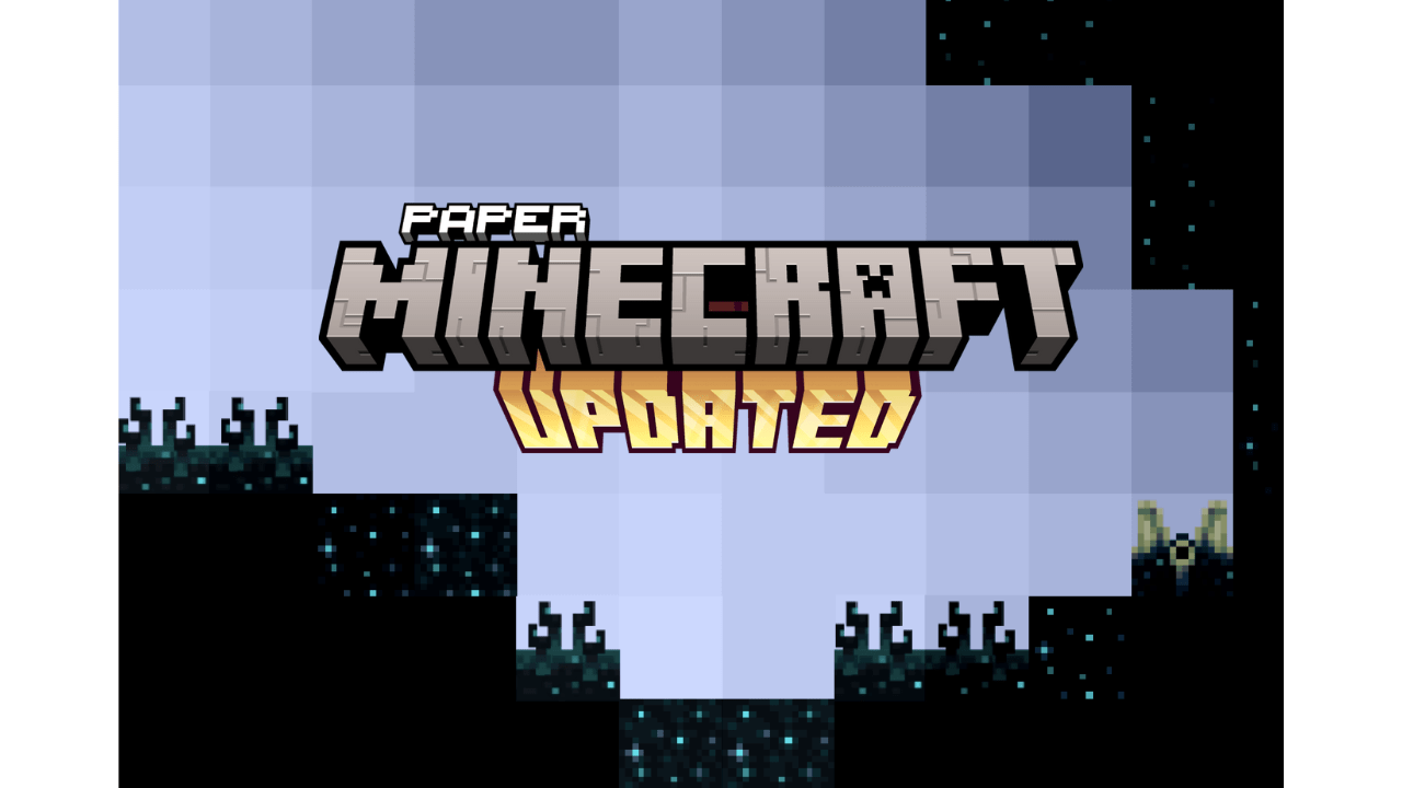 1280x720 Paper Minecraft 1.21 Update